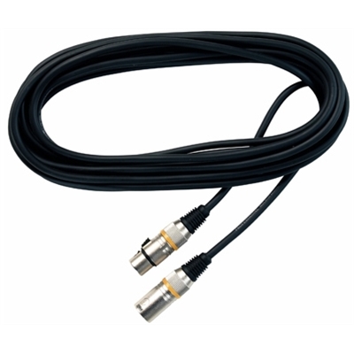 Cabo Instrumentos RockCable RCL30359 D6 Emborrachado 9 Metros XLR Femea x XLR Macho