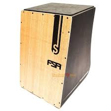 Cajon FSA Standard FS2504 Eletroacustico Captação Dupla Cerejeira P00672