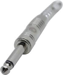 Plug P10 Metal SoundVoice Mono Prata Com Mola P10-ML 2853