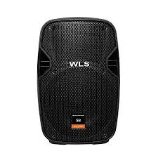 Caixa Ativa WLS S8 8P 80 W 8 Ohms Controle Remoto FM USB SD Card Bluetooth