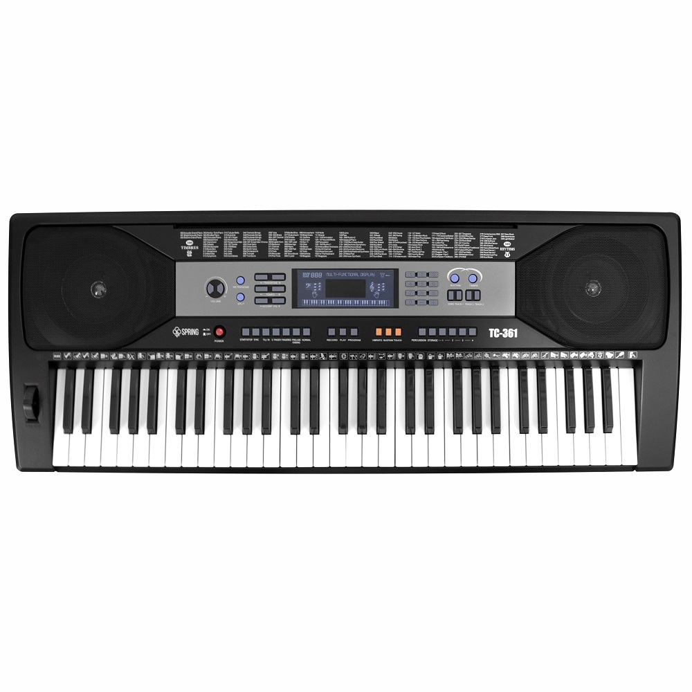 Teclado Eletronico Spring TC361 61 Teclas