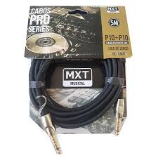 Cabo MXT P10xP10 5m Pro Series Emborrachado 8.1.103