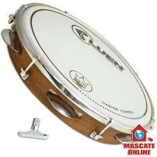 Pandeiro Luen 10 Imbuia Pele Master Guetto