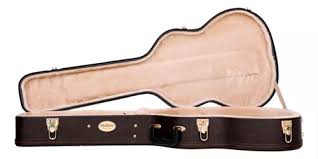 Case Rigido Guitarra RedBurn Marrom Luxo