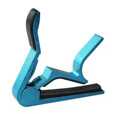 Abraçadeira Violao MXT MC-5001 Aluminio Azul Capotraste