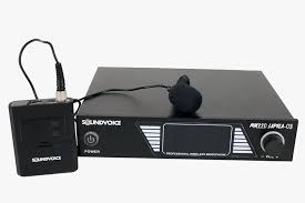 Microfone Sem Fio SoundVoice MM-220SF Single Lapela