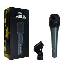 Microfone Com Fio Santo Angelo SAS45 Supercardioide