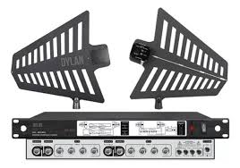 Distribuidor de Antenas Dylan Da-800 Ativo 8 Canais UHF 2 Antenas