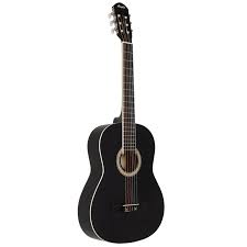 Violao Memphis AD-39 BKS Classico Acustico Nylon Preto Fosco