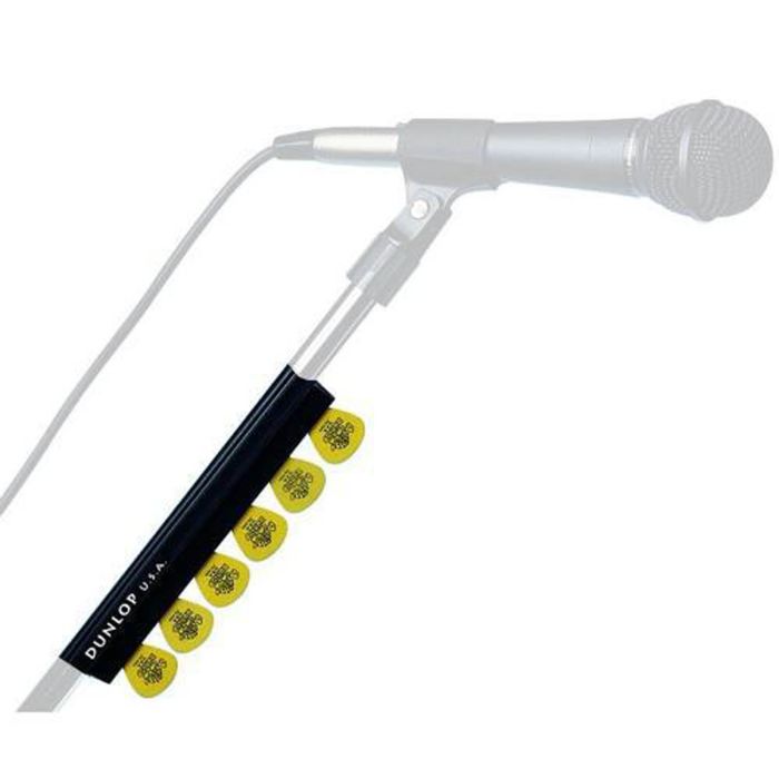 Porta Palheta Dunlop Borracha Para Pedestal Microfone