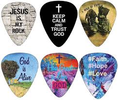 Palheta Dimusica Guitarra Faith Crista Mix 778