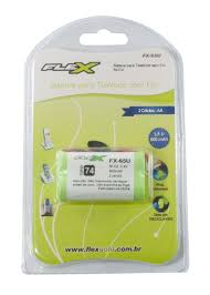 Bateria 2.4v Telefone Sem Fio Flex Fx65 600mah