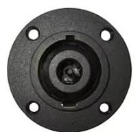 Conector Speakon Femea Painel MXT redondo 64.1.496