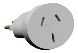 Pino Adaptador 3 Chatos/2 Rededondos Cinza Cod7911