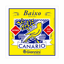 Encordoamento Contrabaixo Giannini Canario GESBX 4 Cordas 040