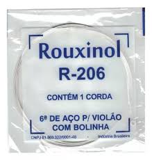 Corda Violao Aço 6a Rouxinol R06 Mi