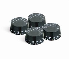 Knob Guitarra Les Paul Eletrika Ek7 Preto Kit 743