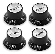 Knob Guitarra Sg Eletrika Ek4 Preto Kit 740