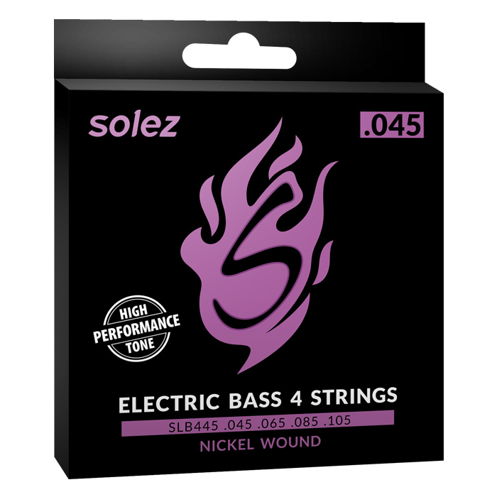 Encordoamento Contrabaixo Solez SLB445 4 Cordas 045