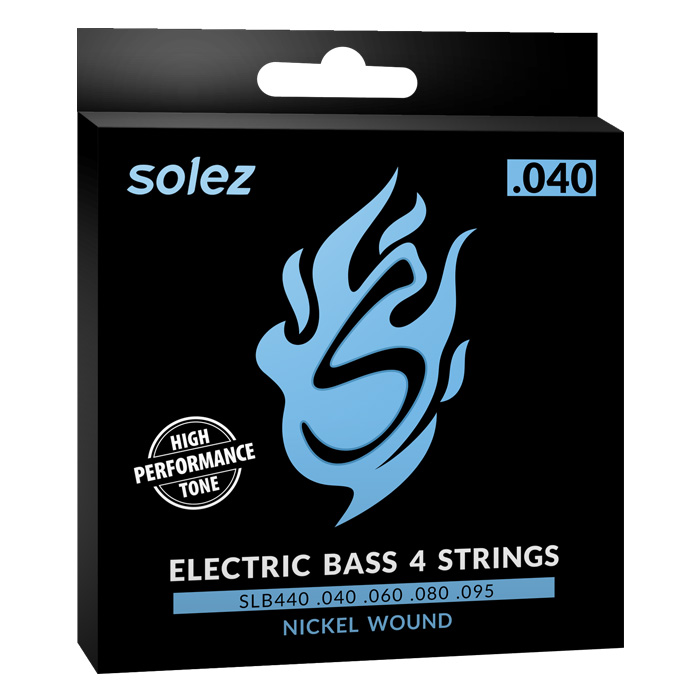 Encordoamento Contrabaixo Solez SLB440 4 Cordas 040