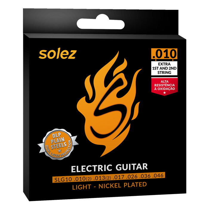 Encordoamento Guitarra Solez SLG10 10 DLP