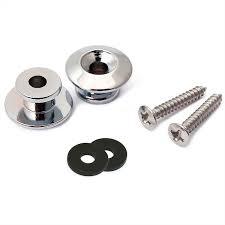 Roldana Correia Guitarra Dolphin Aluminio Cromada (Par) 4051