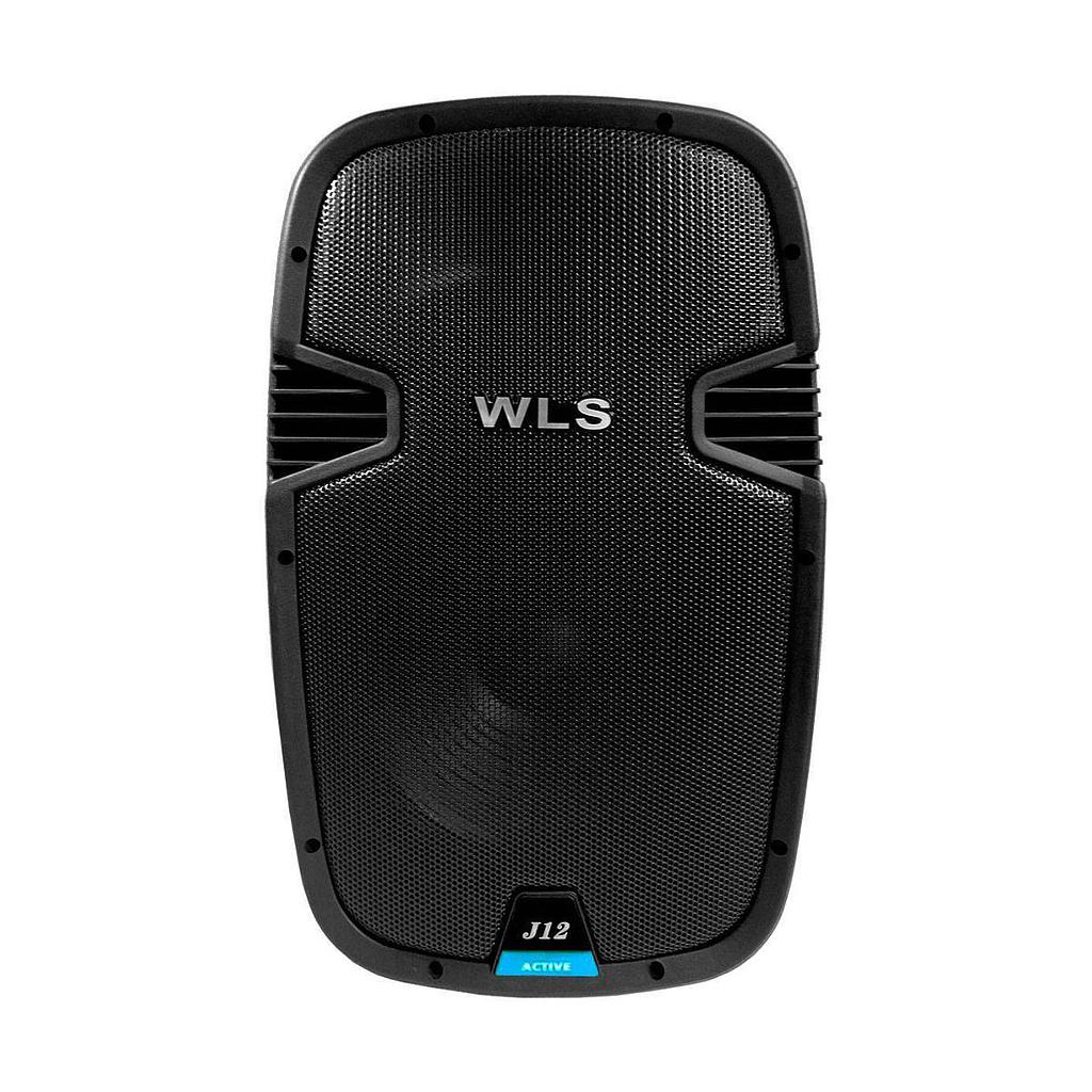 Caixa Ativa WLS J12PRO 12P 200 Watts 8 Ohms Controle Remoto FM USB SD Card Bluetooth