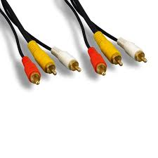 Cabo B2B 3Rca+3Rca 1.80m Gold 9837