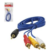 Cabo B2B 1P3x3Rca 1,5m Audio e Video10370 / 8.1.247