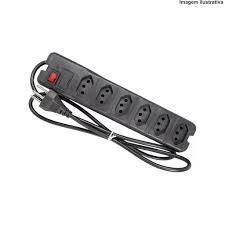 Filtro de Linha Magnetics 6 Tomadas PER6T 5m