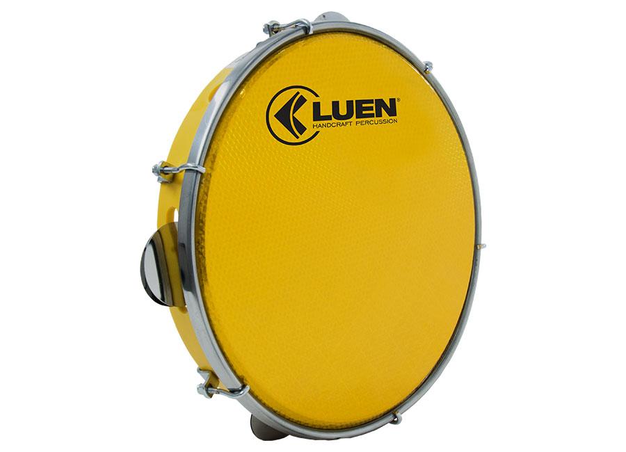 Pandeiro Luen 10 ABS Pele Holografica Varias Cores