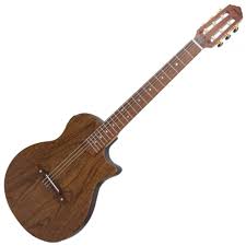 Violao Giannini Stage STN SUC CEQ NS Solido Cutaway Sucupira Eletroacustico Nylon Natural Satin Afinador