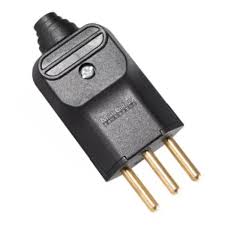 Pino Tomada Macho Prensa 2P+T 10A 250v 13805(tripla)