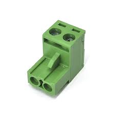 Conector Borne 2EDGK-5.0 Femea 2 Polos Verde