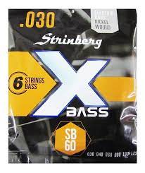 Encordoamento Contrabaixo Strinberg SB60 6 Cordas 040