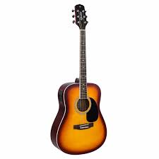 Violao Giannini Performance GD-1 TS Folk Eletroacustico Aço Tobacco Sunburst Afinador