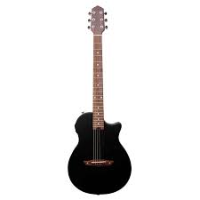 Violao Giannini Stage STS MAR SBK Marupa Solido Cutaway Eletroacustico Aço Satin Black Afinador