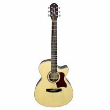 Violao Giannini Performance GGC Plus CEQ NS Folk Cutaway Eletroacustico Aço Grand Concert Natural Satin Afinador