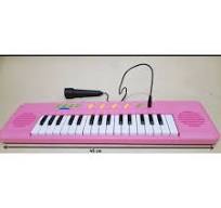Teclado Infantil 32 Teclas Rosa Fungame