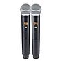 Microfone Sem Fio Duplo Vokal DVS100DM UHF